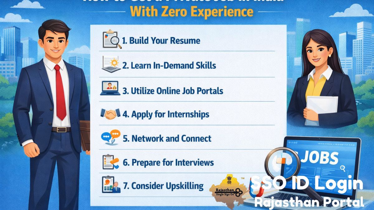 How to Get a Private Job in India With Zero Experience